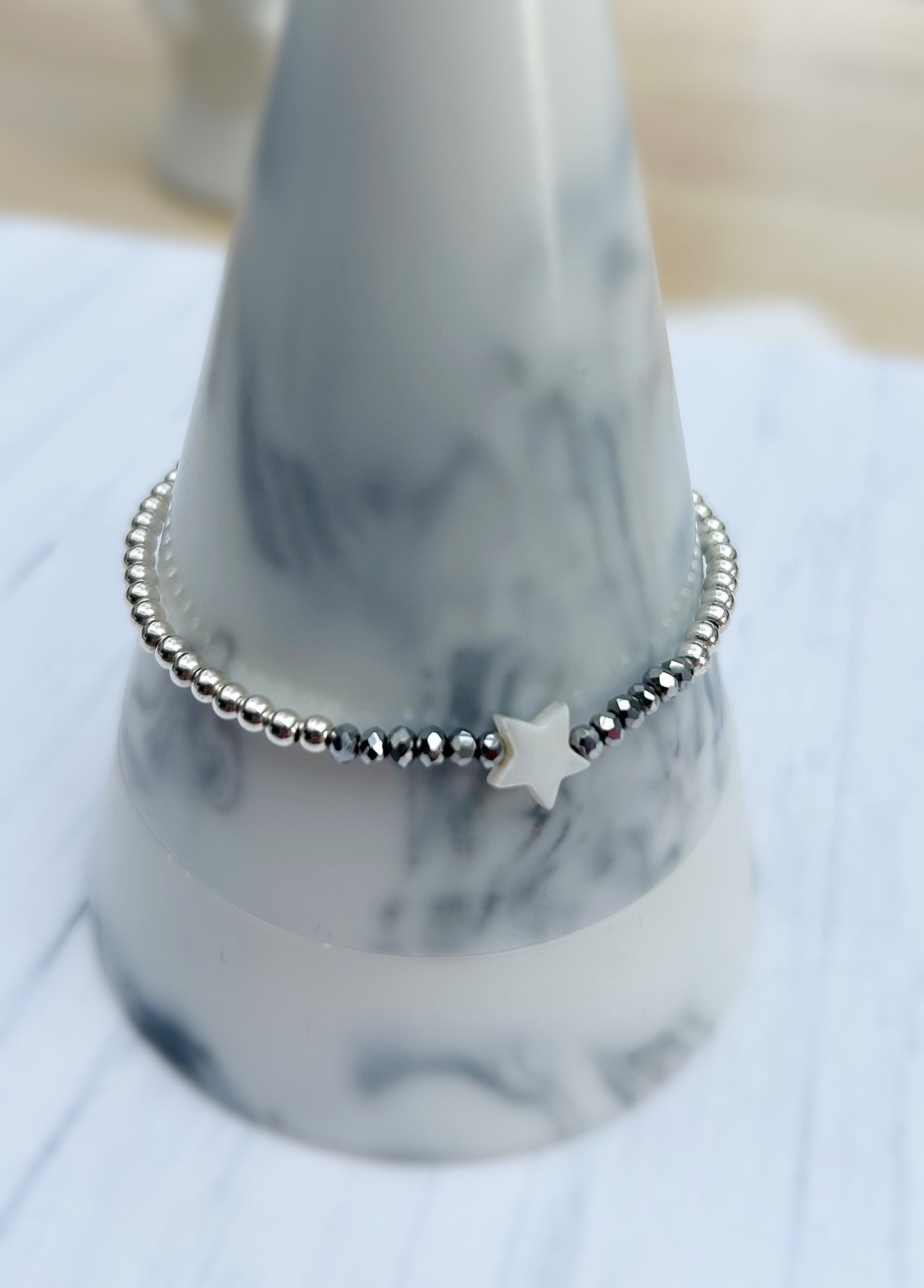 Star & crystal bracelet