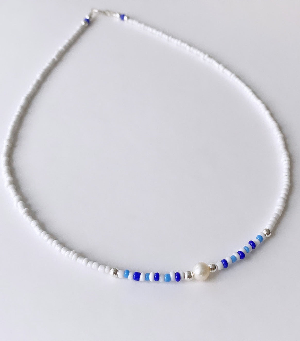 Seed bead necklace