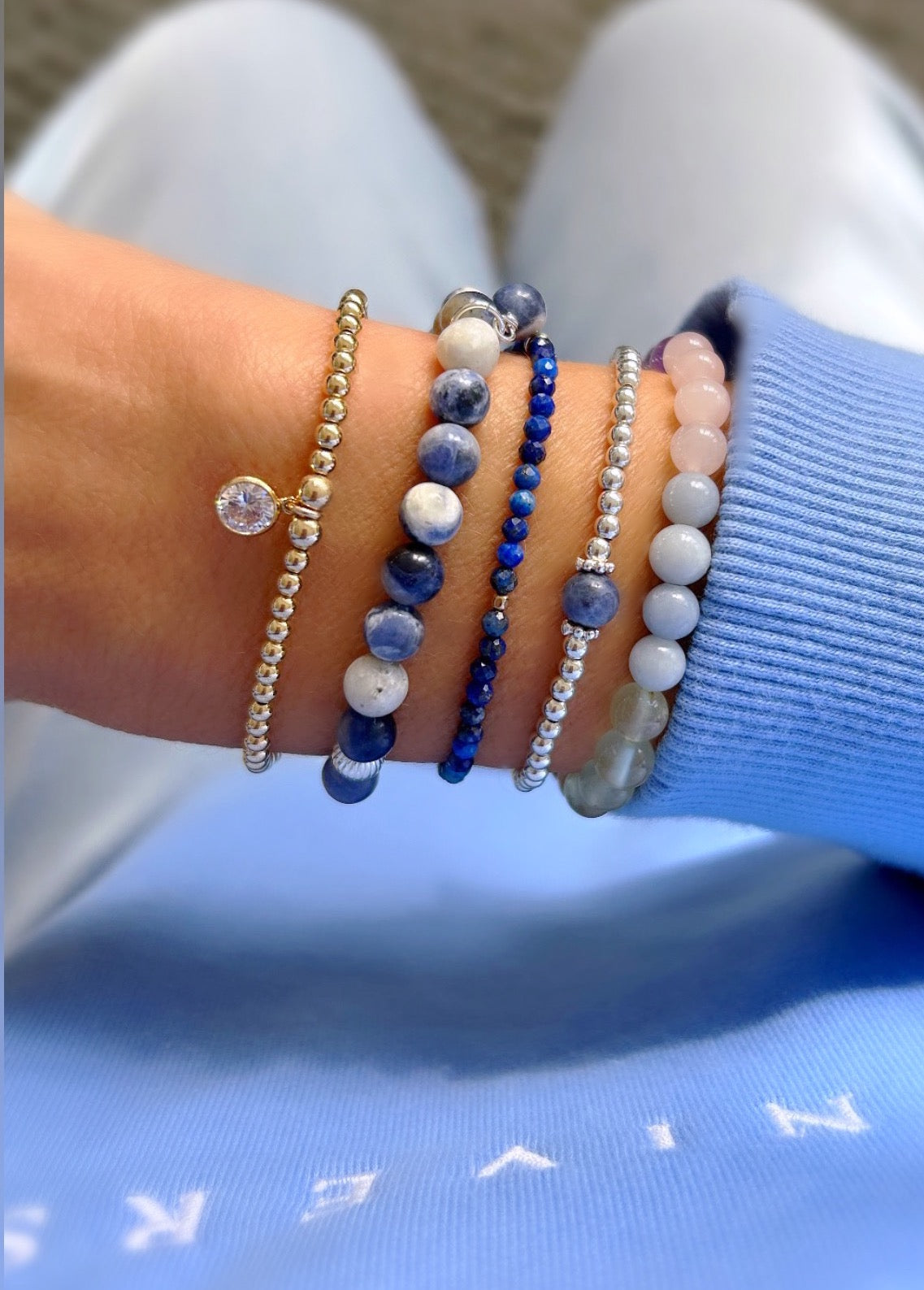 Lapis Lazuli crystal bracelet