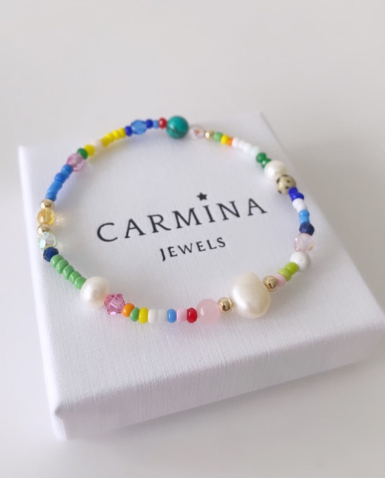 Summer stacking bracelet