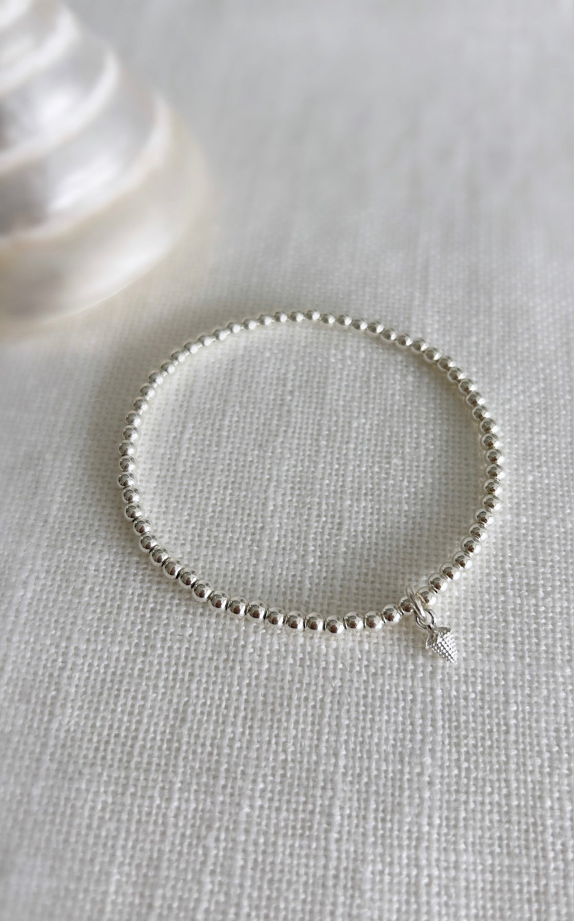 Strawberry charm bracelet