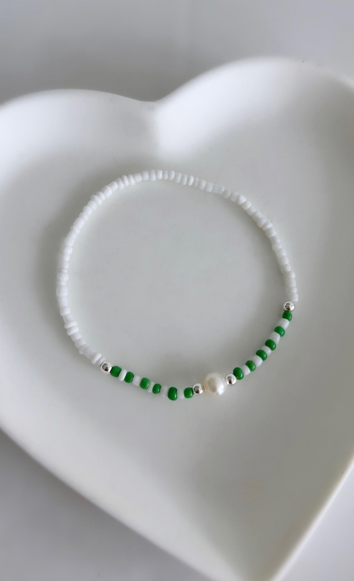 Seed bead bracelet