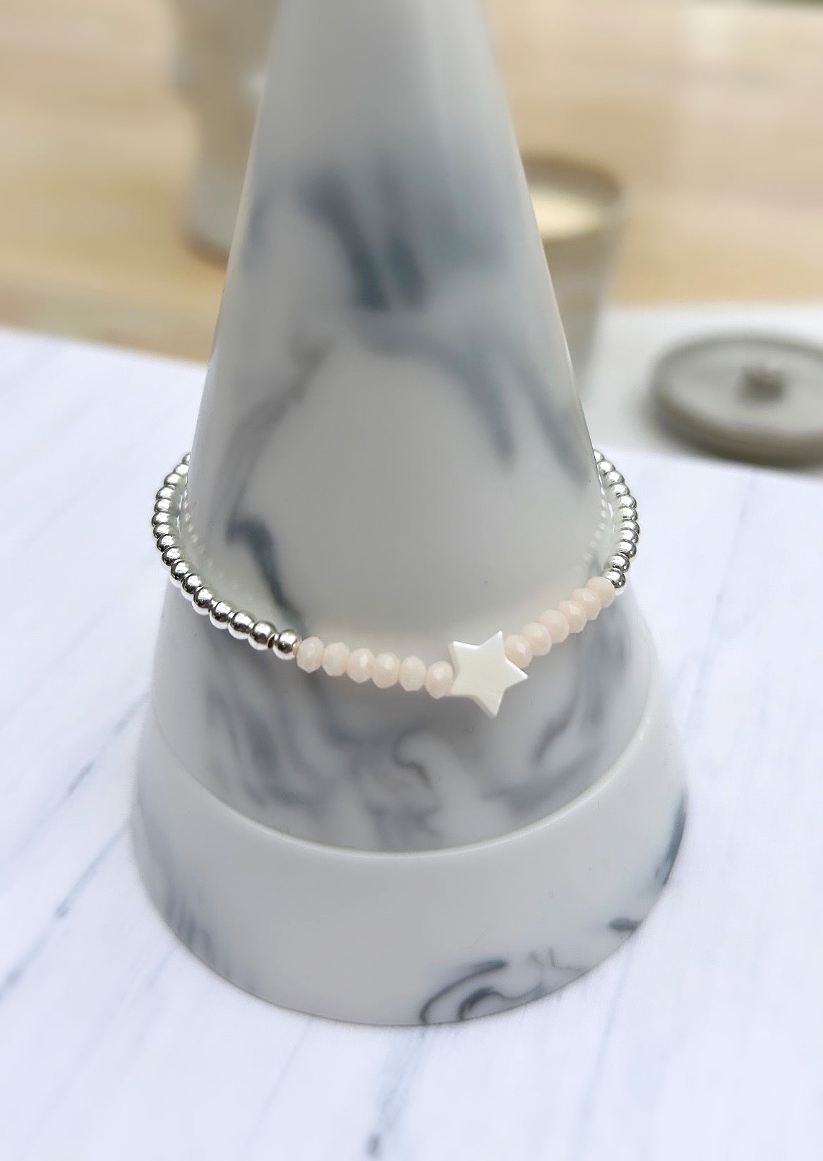 Star & crystal bracelet