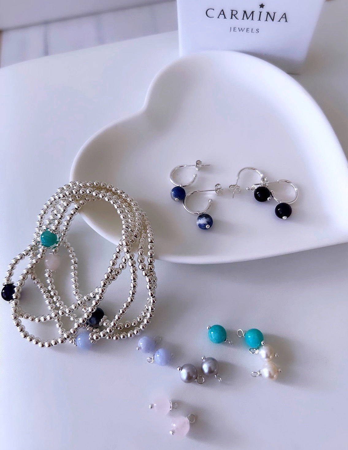 Mix and match earring charms