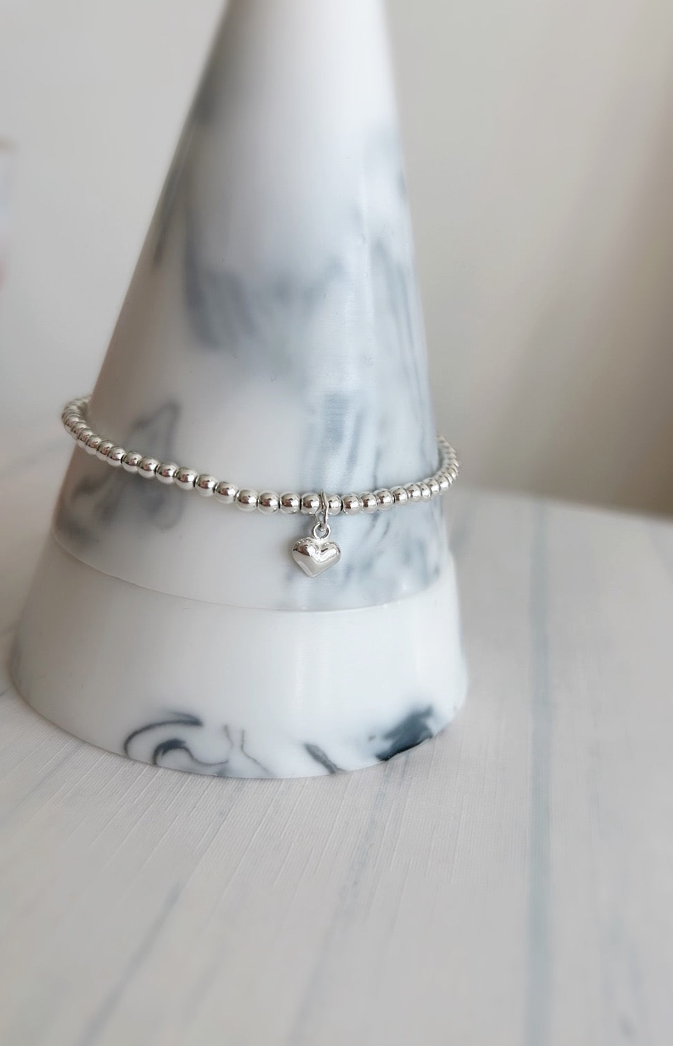 Valentine heart bracelet