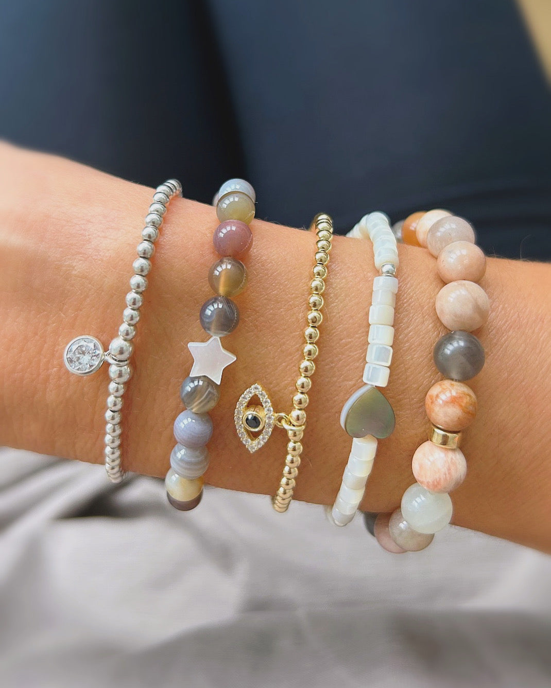 Botswana Agate bracelet