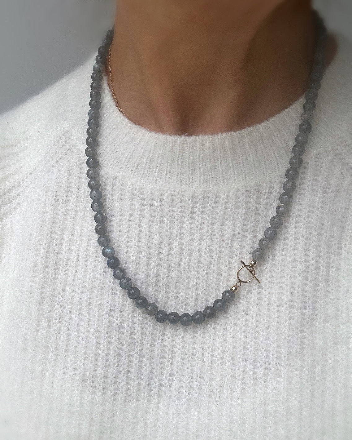 Precious bead wrap bracelet/necklace