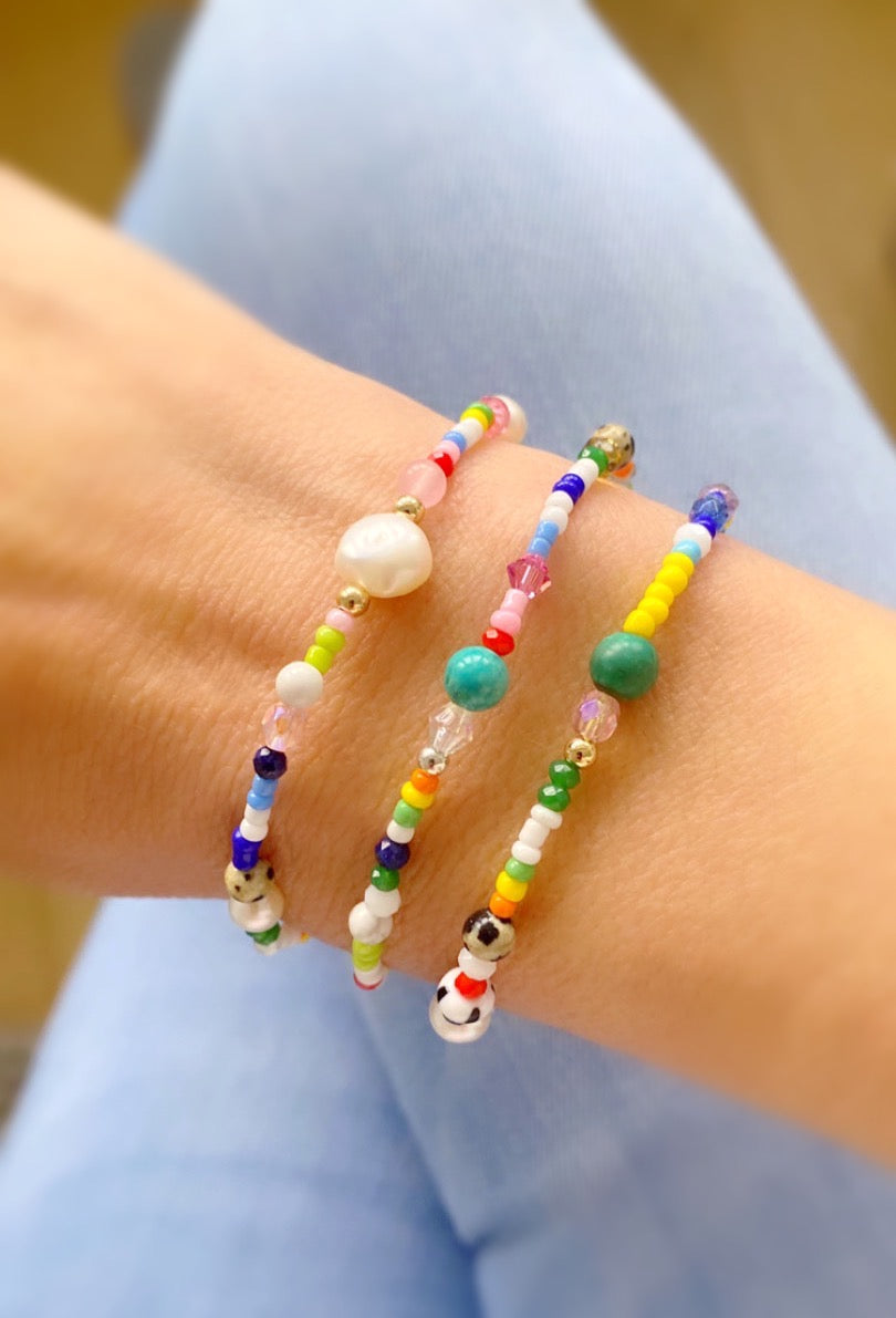 Summer stacking bracelet