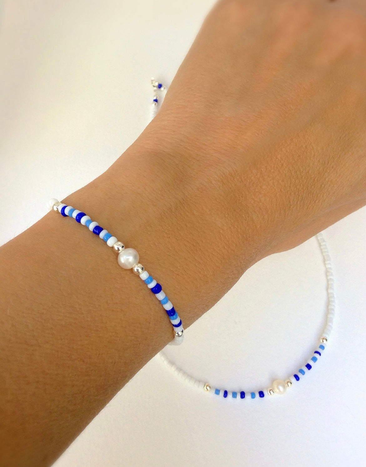 Seed bead bracelet