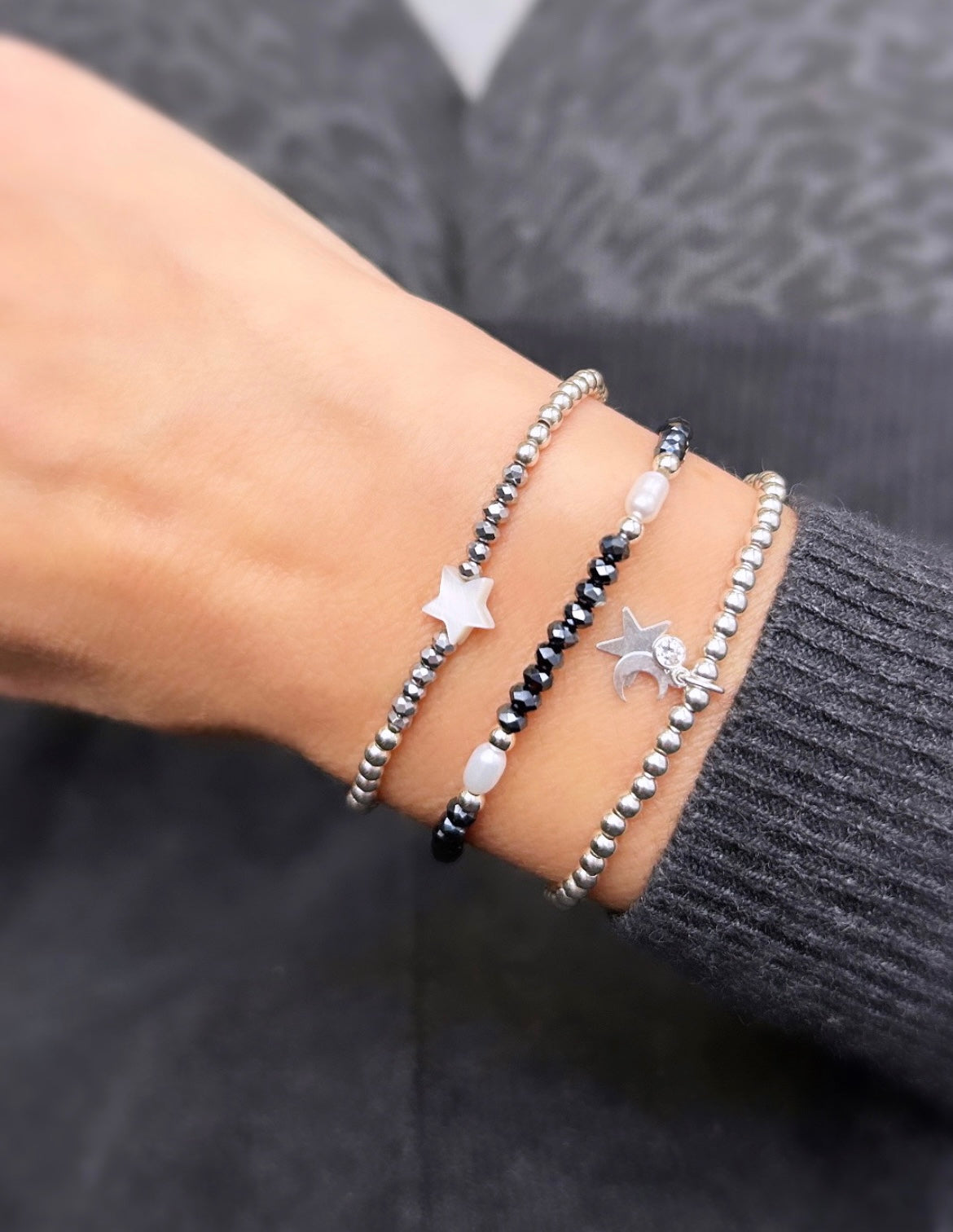 Love you to the moon and stars bracelet