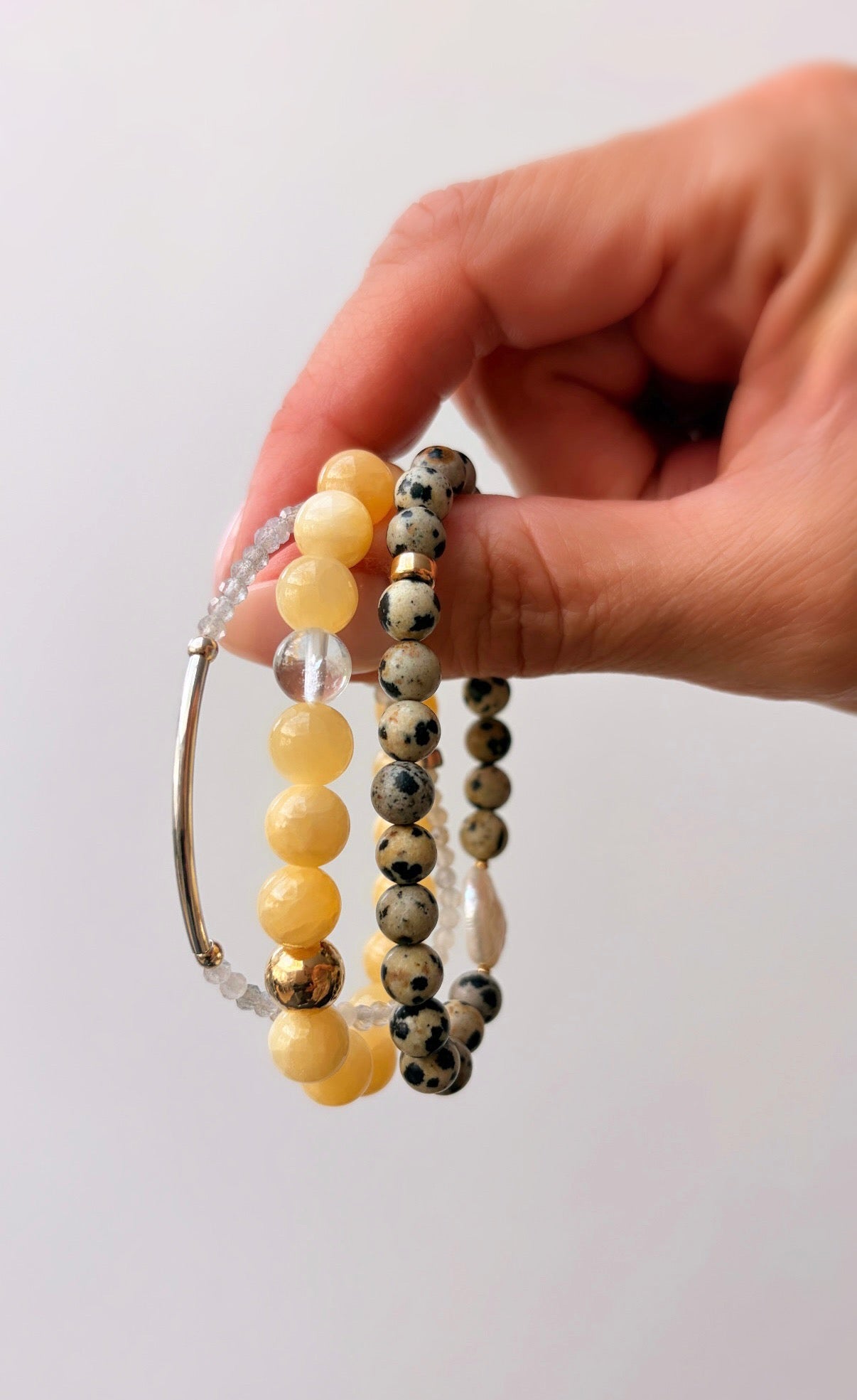 Dalmatian Jasper bracelet