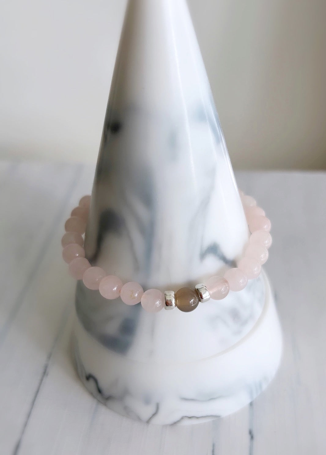 Rose quartz bracelet