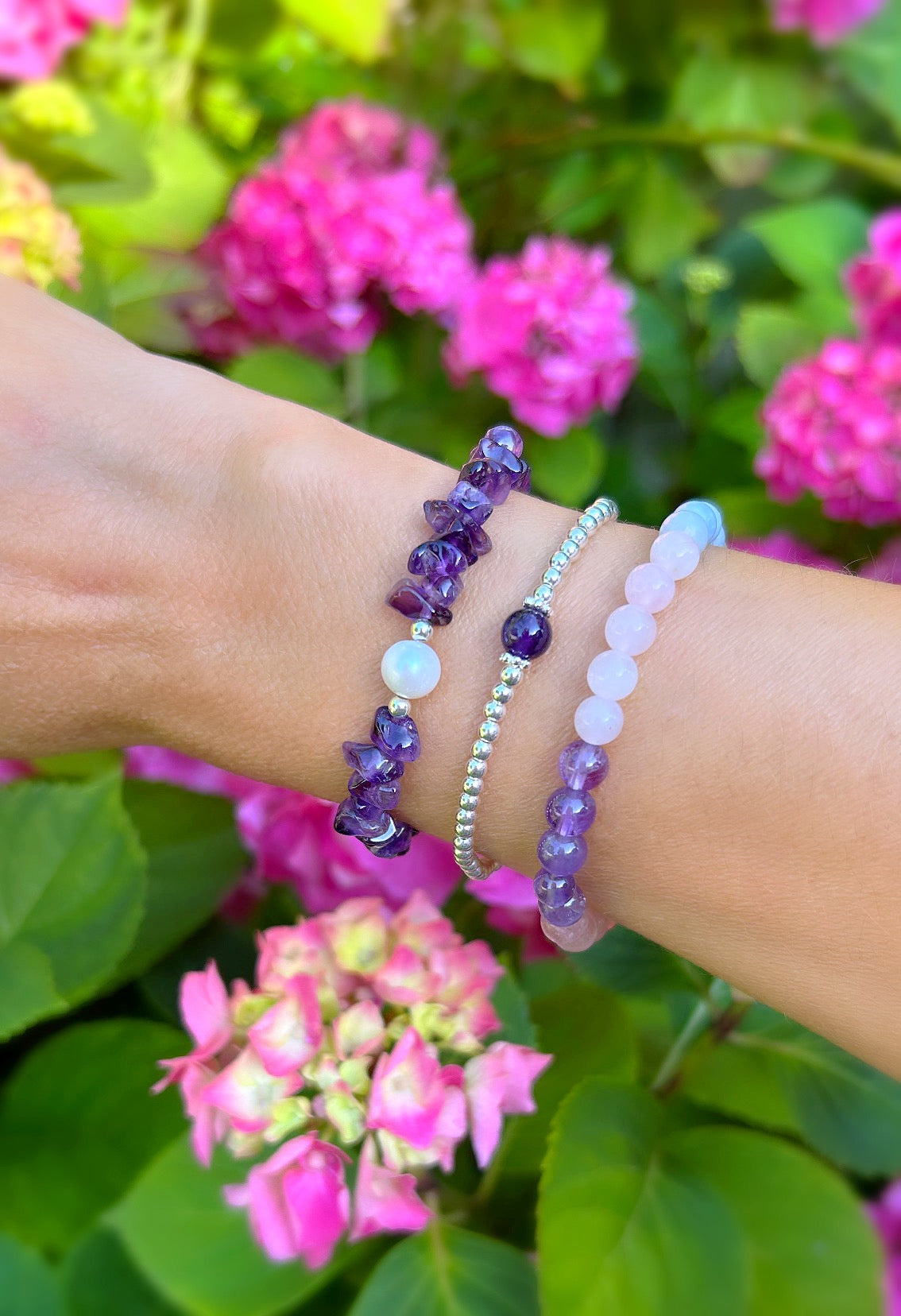 Chakra pastel bead bracelet