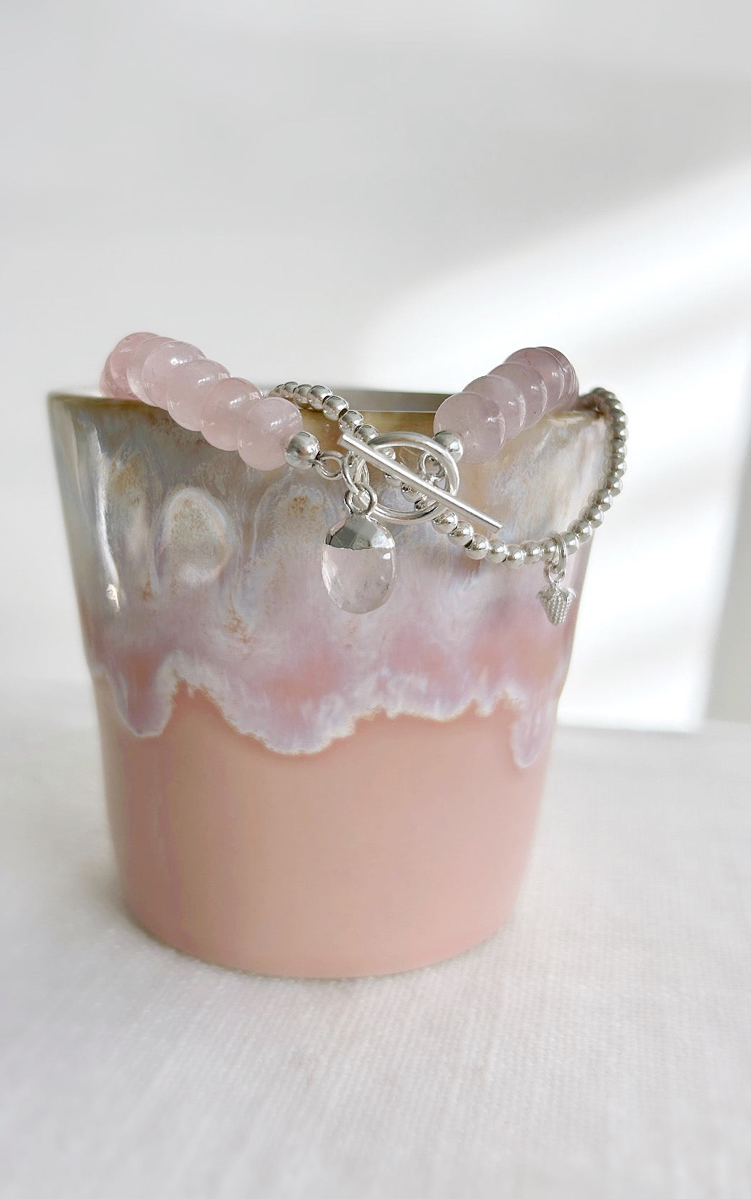 Strawberry charm bracelet
