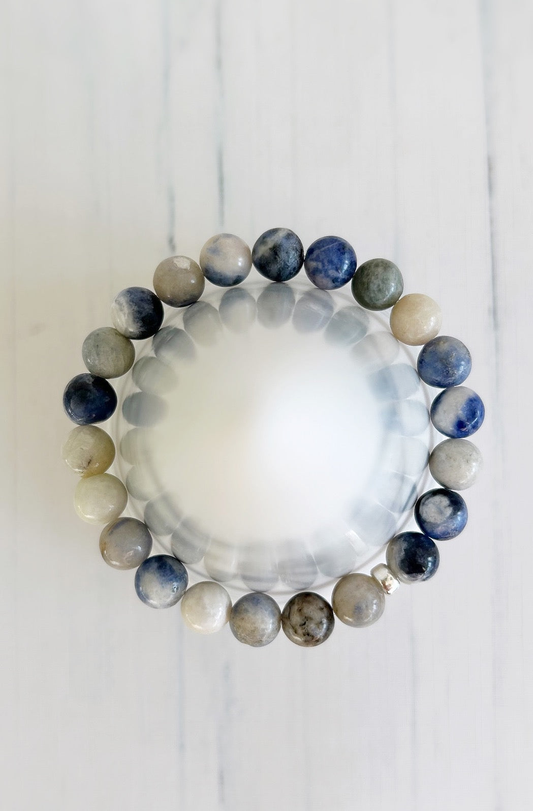 Sodalite bead bracelet