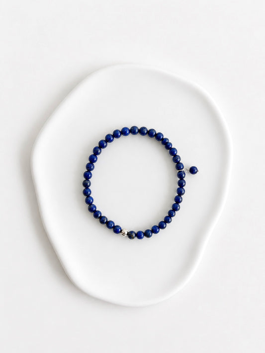 Lapis lazuli gemstone bracelet