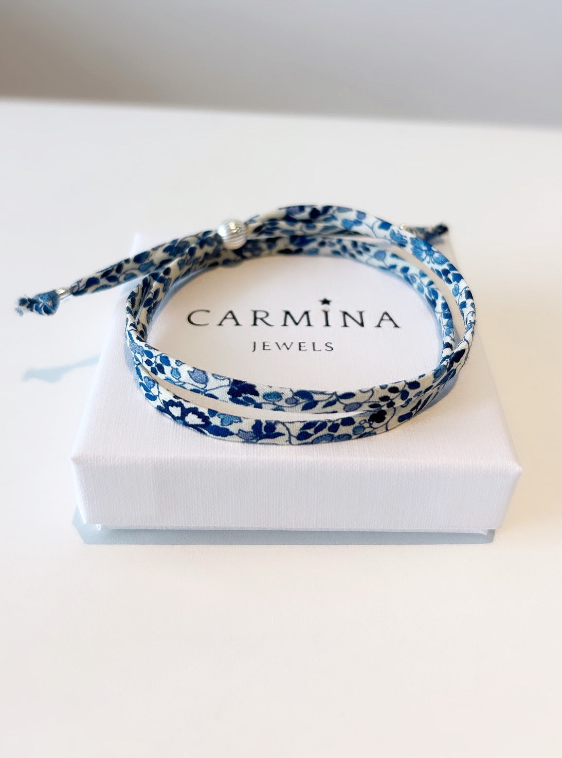 Liberty of London fabric wrap bracelet 