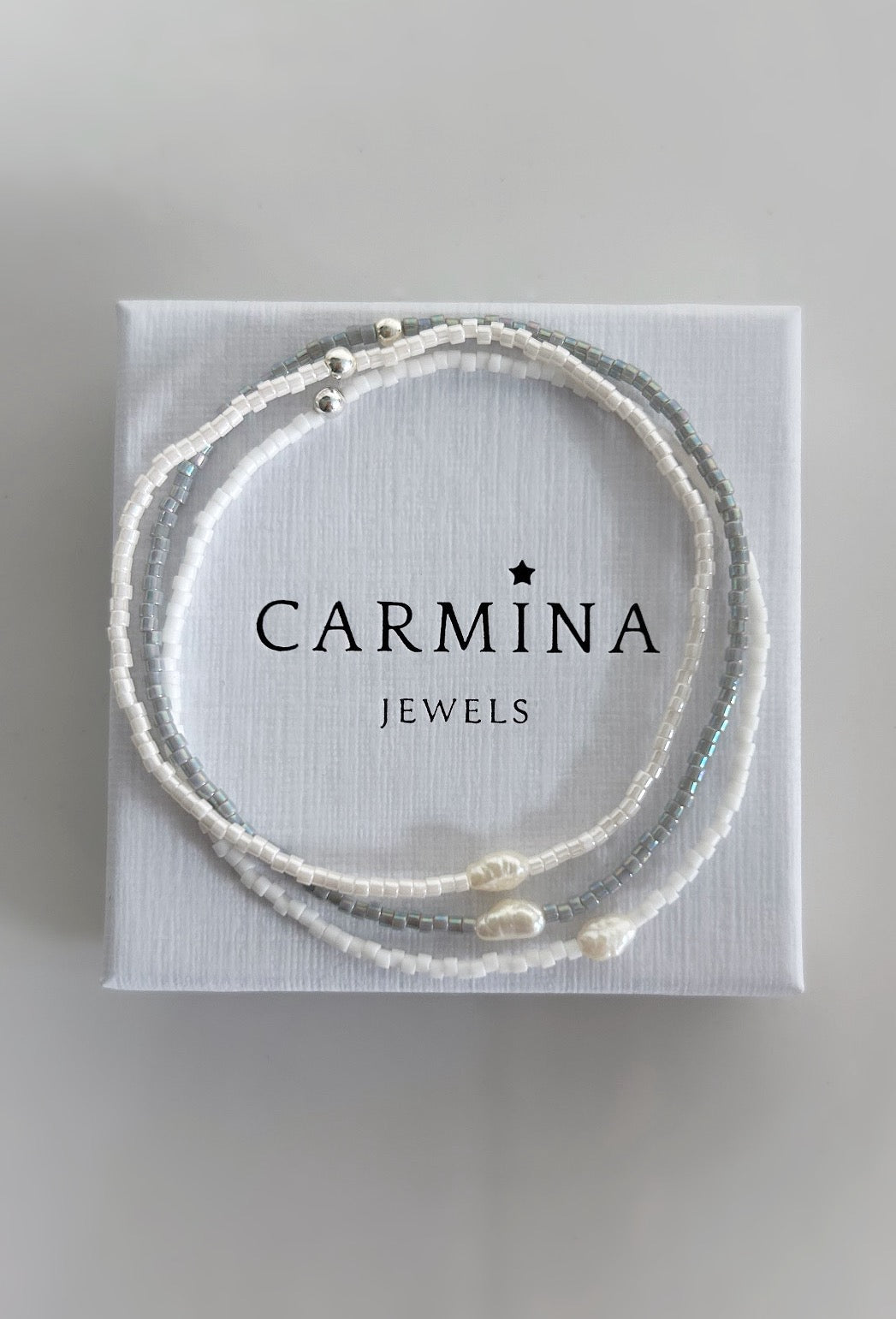 Mini miyuki bead stacking bracelets