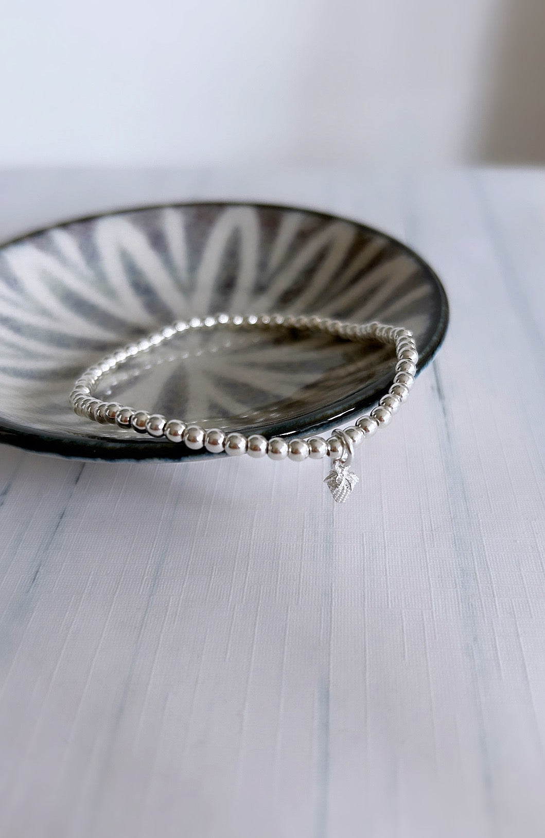 A sweet little Strawberry charm bracelet in Sterling Silver